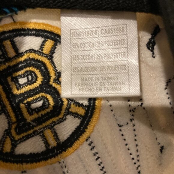 Boston Bruins Old School Reebok Superflex Faceoff Edition Baseball Cap Size S/M - Picture 12 of 13